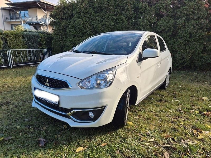 Weiß Gebraucht 2020 Mitsubishi Space Star Diamant Edition Kleinwagen | 6.850 € (Superpreis) - Bild 1/4