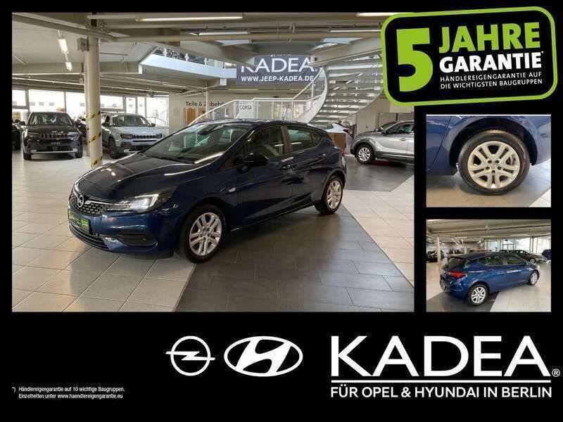 Nautic blau Gebraucht 2021 Opel Astra Edition Limousine | 14.990 € (Guter Preis) - Bild 1/3