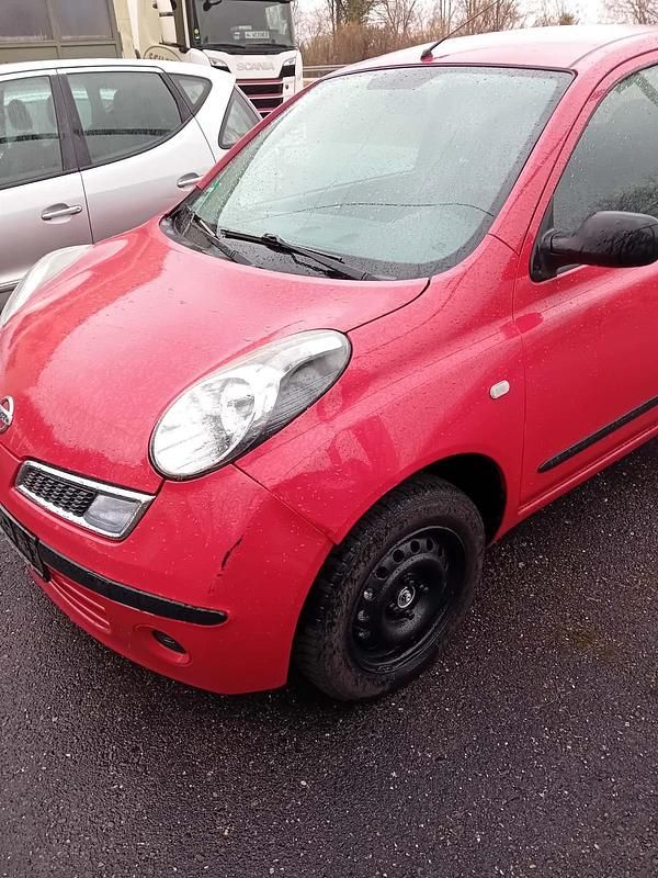 Gebraucht Nissan Micra 65 PS (47 kW) 2009 Rot Kleinwagen