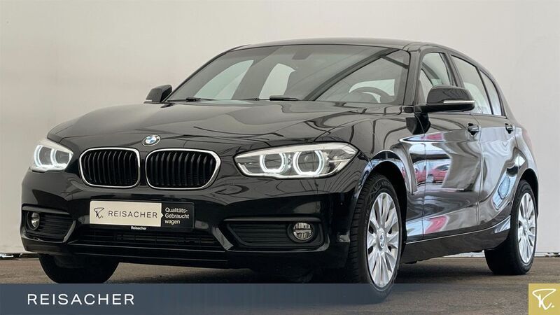 Saphirschwarz metallic Gebraucht 2019 BMW 116 Advantage Kleinwagen | 13.749 € (Guter Preis) - Bild 1/4