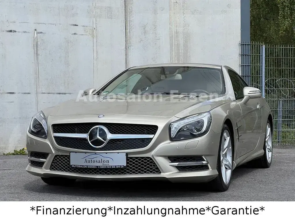 Gebraucht Mercedes SL500 AMG 435 PS (319 kW) 2013 Beige Cabrio