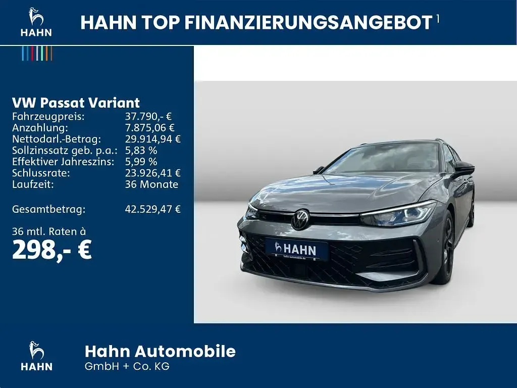 Gebraucht VW Passat Style 150 PS (110 kW) 2025 Diabasgrau metallic Kombi
