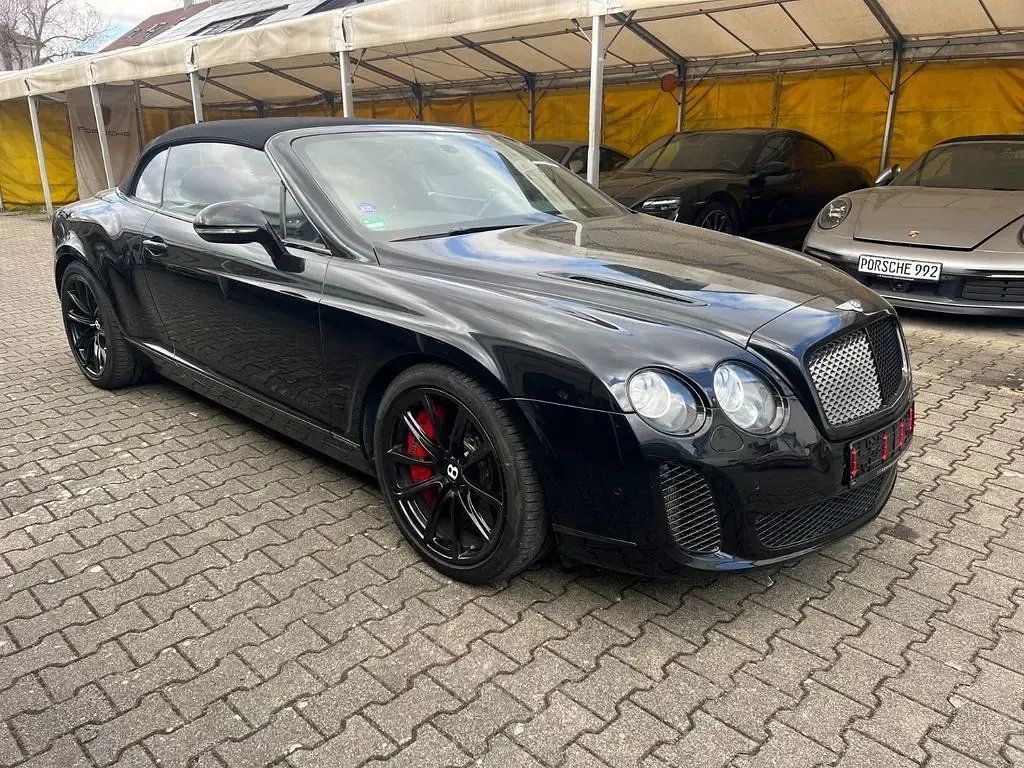 Gebraucht Bentley Continental GT Convertible 630 PS (463 kW) 2010 Schwarz Cabrio