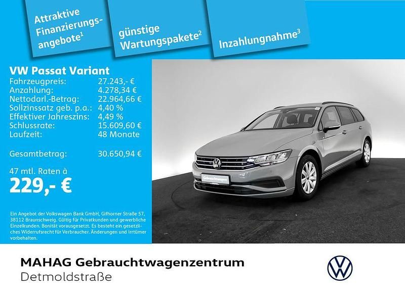 Gebraucht VW Passat Basis 150 PS (110 kW) 2023 Grau Kombi