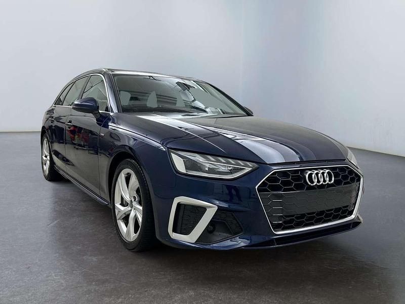 2d navarrablau met. Gebraucht 2024 Audi A4 S-line plus Kombi | 34.178 € (Superpreis) - Bild 1/4