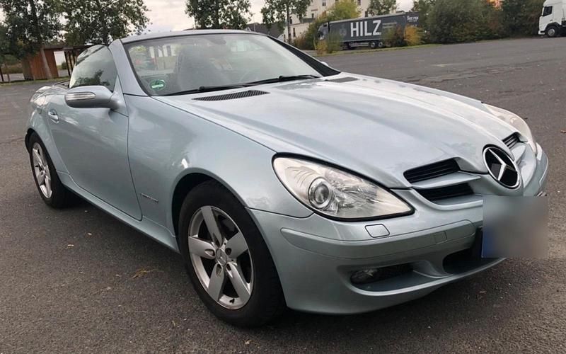 Gebraucht Mercedes SLK200 2004 Silber Cabrio