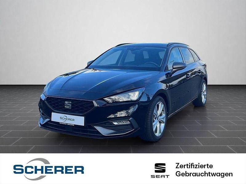 Schwarz (metallic) Gebraucht 2022 Seat Leon FR Limousine | 19.980 € (Fairer Preis) - Bild 1/4