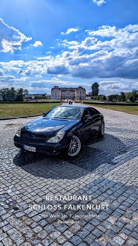 Schwarz Gebraucht 2007 Mercedes CLS320 Limousine | 6.999 € - Bild 1/4