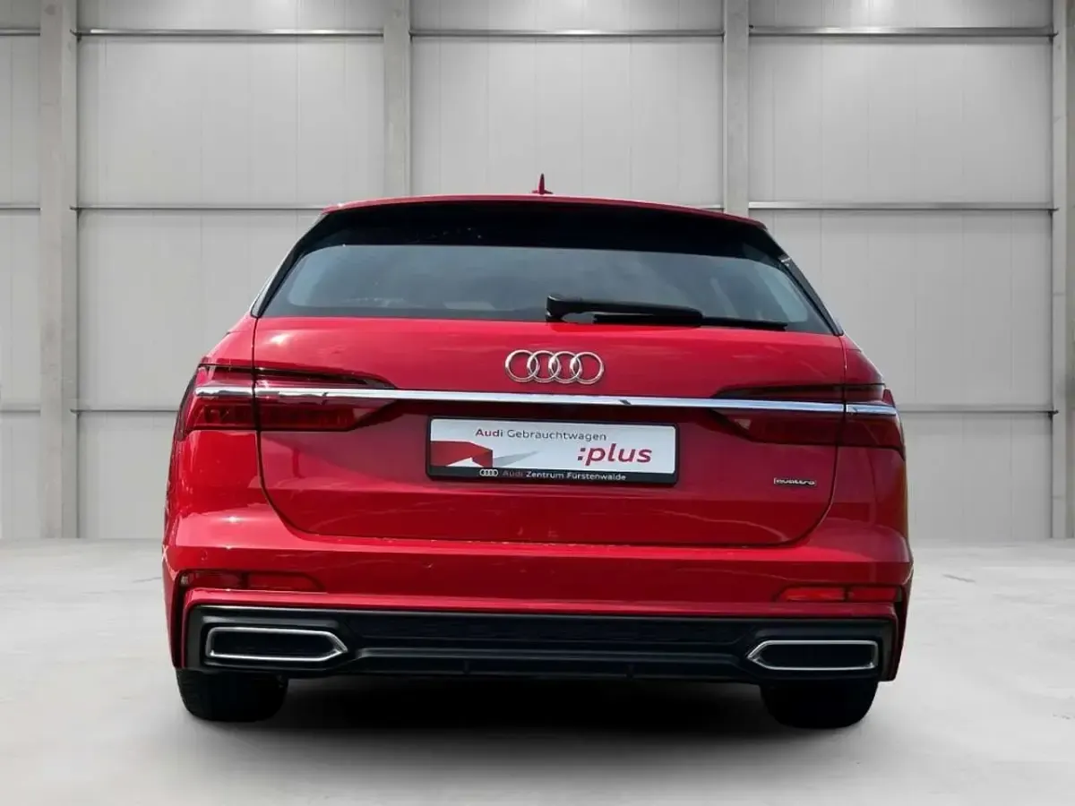 Gebraucht Audi A6 S-Line 286 PS (210 kW) 2021 Tangorot metallic Kombi