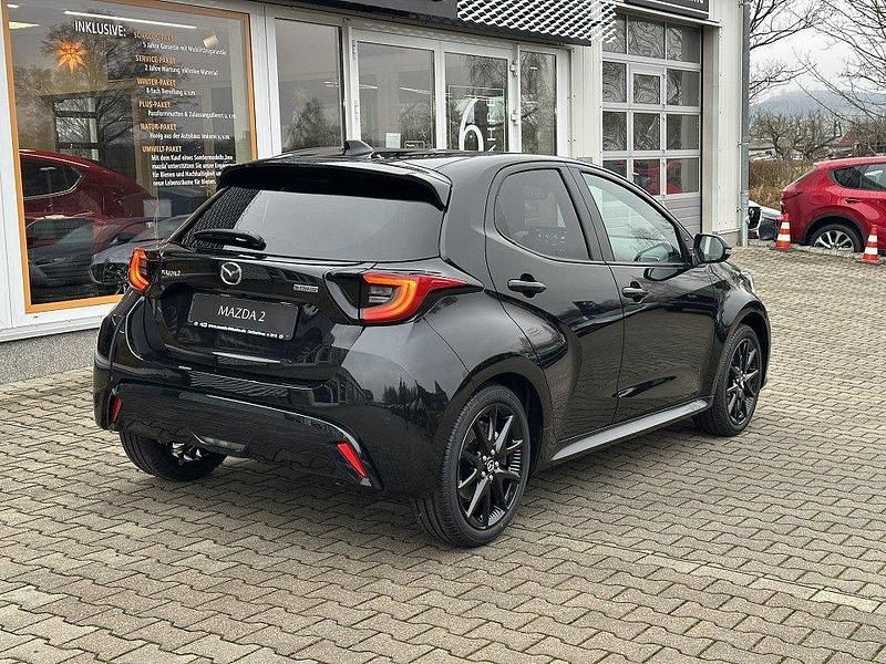 Neu Mazda 2 Homura-Line 116 PS (85 kW) 2025 Schwarz Limousine