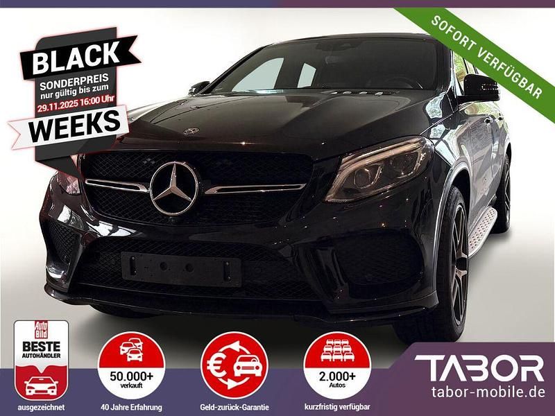 Obsidianschwarz metallic Gebraucht 2019 Mercedes GLE350 AMG line SUV | 47.588 € (Teuer) - Bild 1/4