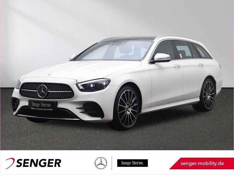 Weiß Gebraucht 2021 Mercedes E400 AMG Kombi | 47.890 € (Fairer Preis) - Bild 1/4