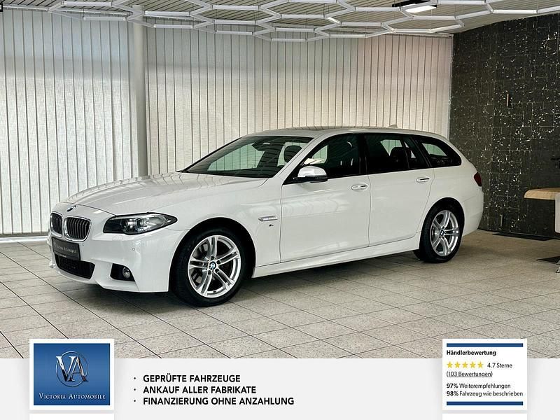 Alpinweiss iii Gebraucht 2016 BMW 520 M Sport Kombi | 14.990 € (Fairer Preis) - Bild 1/4