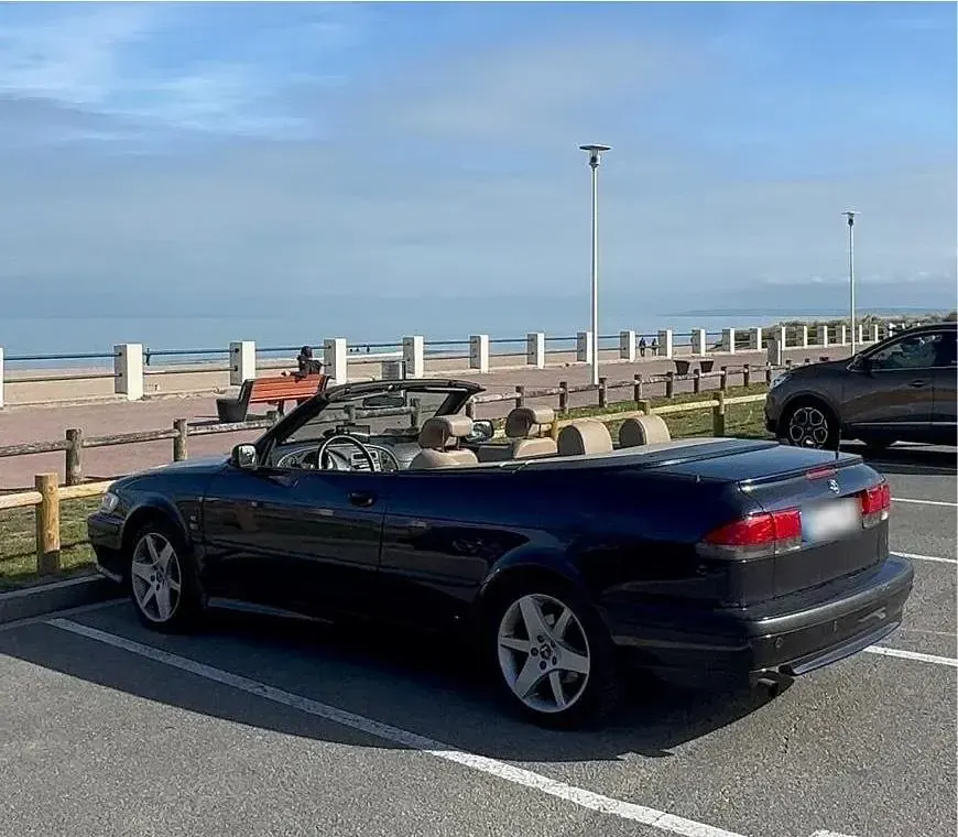 Gebraucht Saab 9-3 150 PS (110 kW) 2003 Blau Cabrio
