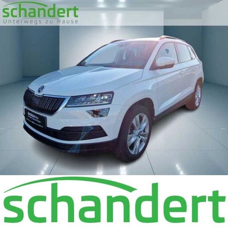 Weiss Gebraucht 2020 Skoda Karoq Style SUV | 30.879 € - Bild 1/4