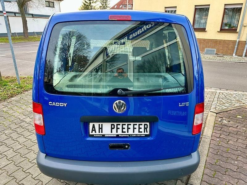 Gebraucht VW Caddy Team 80 PS (58 kW) 2010 Blau Van / Kleinbus