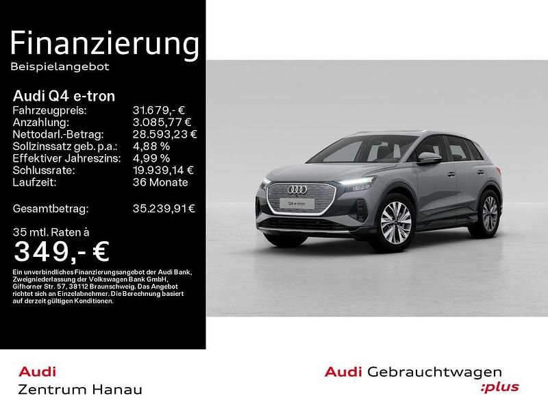 Kieselgrau Gebraucht 2022 Audi Q4 e-tron Advanced Plus SUV | 31.679 € (Guter Preis) - Bild 1/4