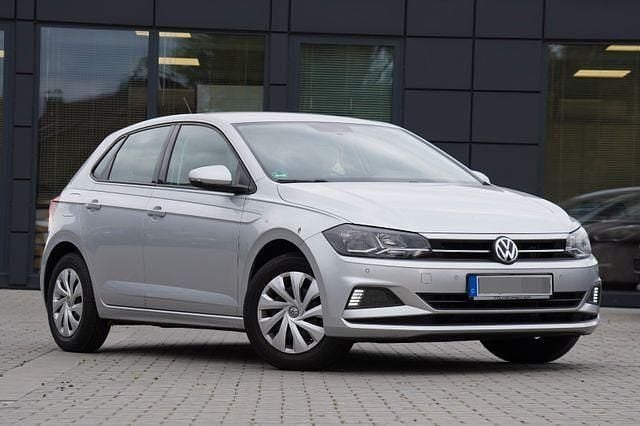 Silber Gebraucht 2019 VW Polo Comfortline Kleinwagen | 11.980 € (Superpreis) - Bild 1/4