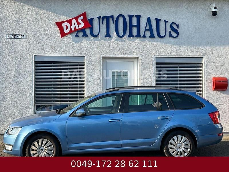 Blau Gebraucht 2016 Skoda Octavia Ambition Kombi | 9.400 € (Guter Preis) - Bild 1/4
