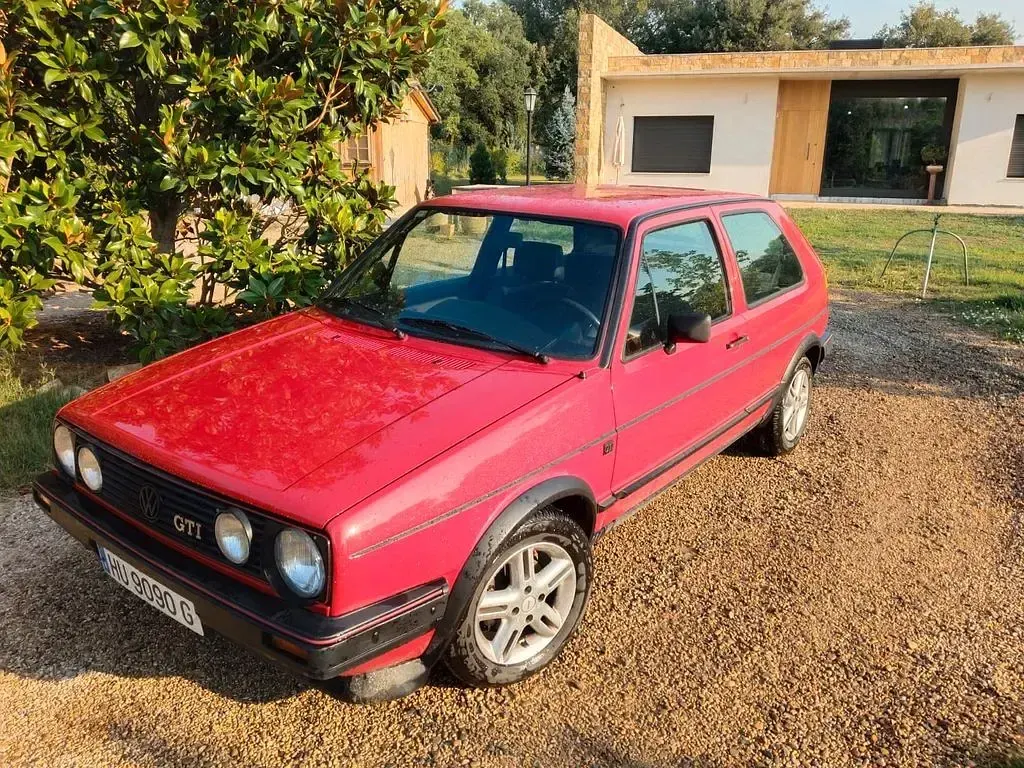 Gebraucht VW Golf II GTI 111 PS (81 kW) 1987 Rot Kleinwagen