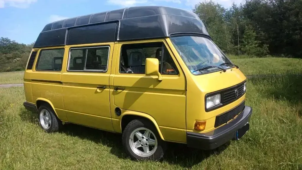 Gebraucht VW Multivan 95 PS (69 kW) 1989 Gelb Van / Kleinbus