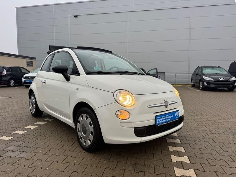 Gebraucht Fiat 500 Pop 69 PS (50 kW) 2010 Weiß Cabrio