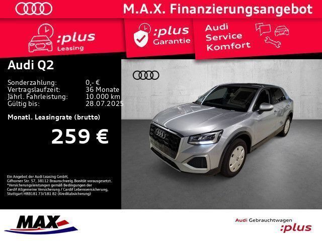Florettsilber metallic Gebraucht 2024 Audi Q2 Advanced Plus SUV | 32.249 € (Fairer Preis) - Bild 1/3