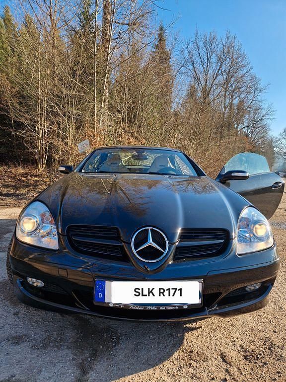 Gebraucht Mercedes SLK200 163 PS (119 kW) 2005 Schwarz Cabrio