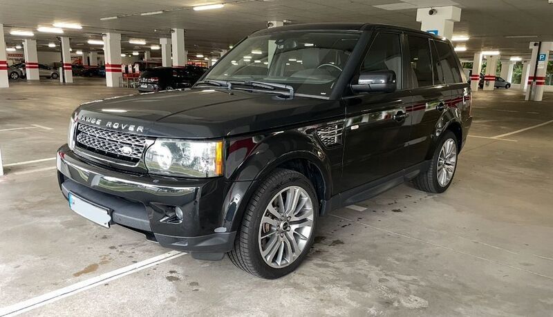 Schwarz Gebraucht 2011 Land Rover Range Rover Sport HSE SUV | 8.999 € (Superpreis) - Bild 1/4