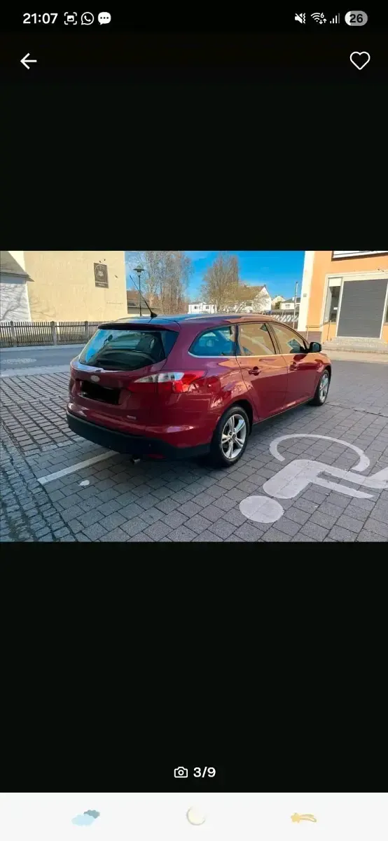Brugt Ford Focus 150 HK (110 kW) 2012 Rød Stationcar