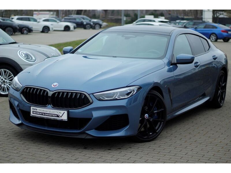 Blau Gebraucht 2021 BMW M850 Performance Coupé | 59.900 € (Superpreis) - Bild 1/4