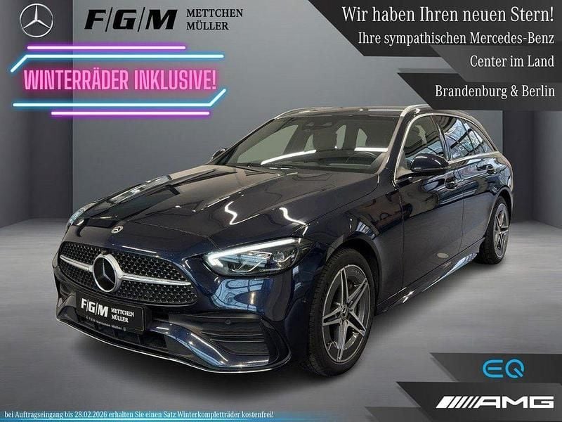 Gebraucht Mercedes C300e AMG line 204 PS (150 kW) 2023 Blau Limousine