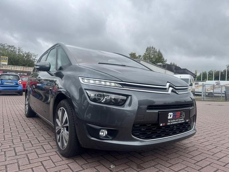 Grau Gebraucht 2016 Citroën Grand C4 Picasso Exclusive Van / Kleinbus | 11.700 € (Fairer Preis) - Bild 1/4