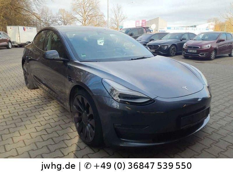 Gebraucht Tesla Model 3 Performance 377 kW (513 PS) 2022 Grau Limousine