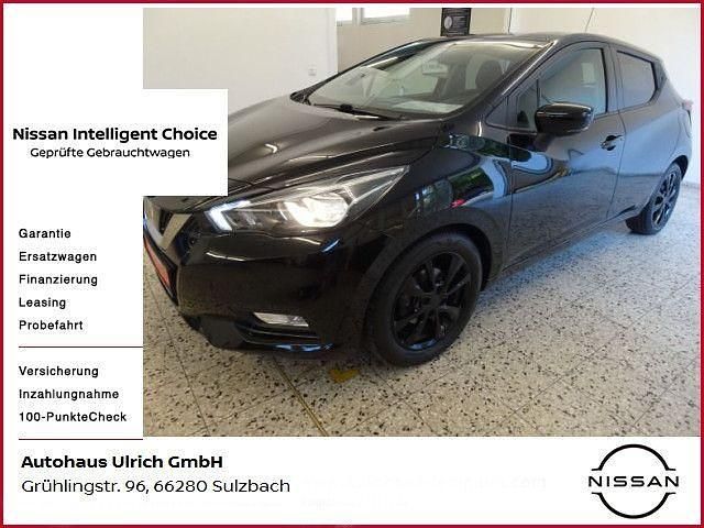Schwarz Gebraucht 2020 Nissan Micra N-Way Kleinwagen | 11.900 € (Guter Preis) - Bild 1/4