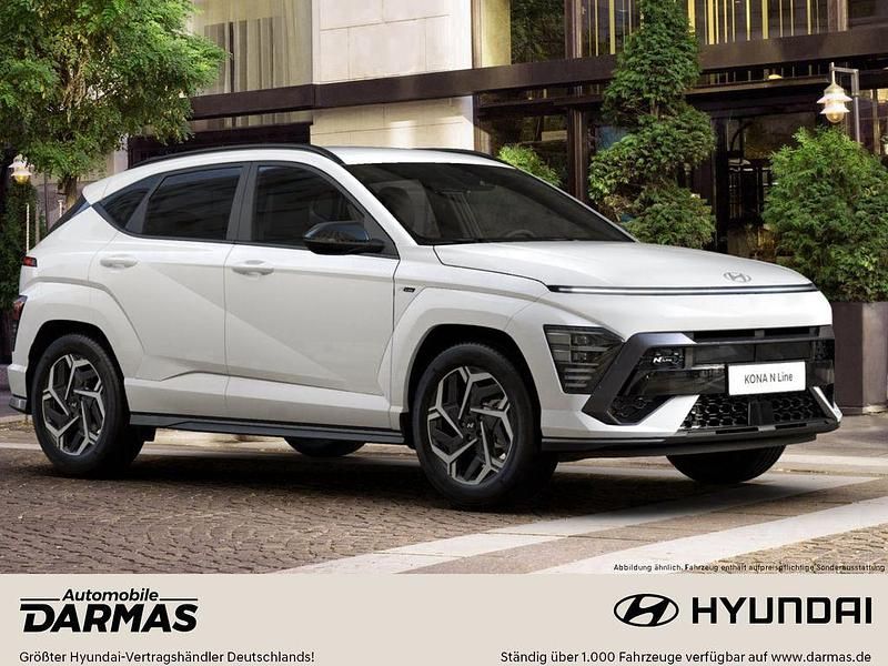 Weiß Neu 2025 Hyundai Kona N Line SUV | 29.990 € (Guter Preis) - Bild 1/4