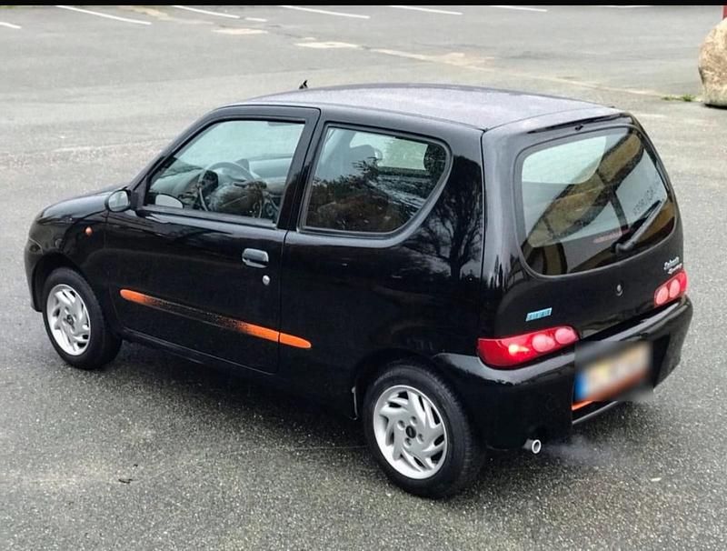 Schwarz Gebraucht 1999 Fiat Seicento Kleinwagen | 1.000 € (Fairer Preis) - Bild 1/4