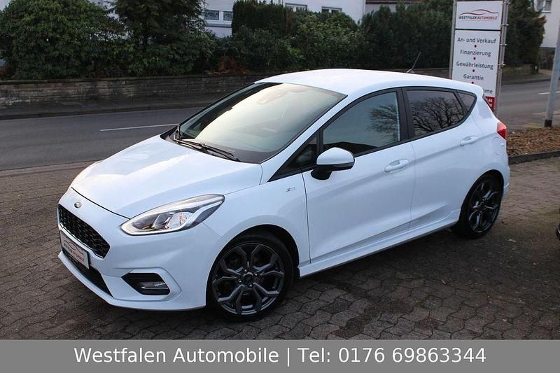 Gebraucht Ford Fiesta ST-Line 140 PS (102 kW) 2018 Weiß Kleinwagen