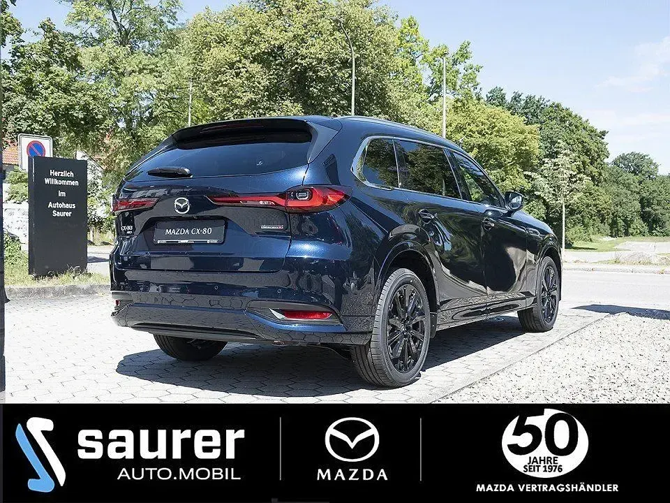 Neu Mazda CX-80 Homura-Line 254 PS (186 kW) 2026 Blau SUV