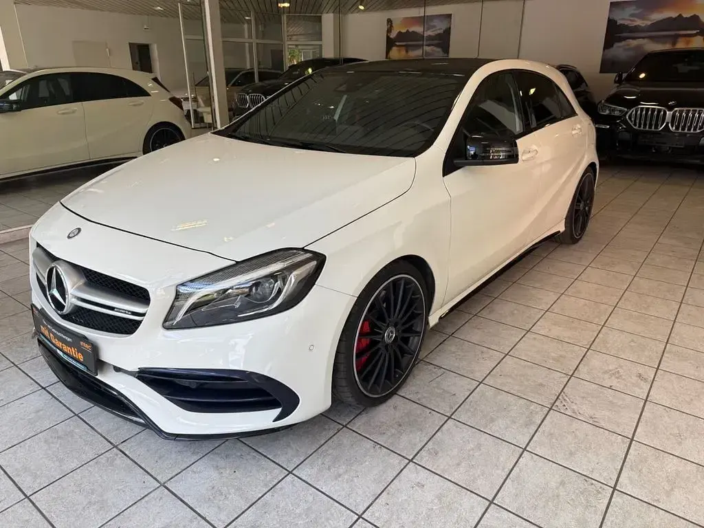 Gebraucht Mercedes A45 AMG AMG 381 PS (280 kW) 2018 Weiß Limousine