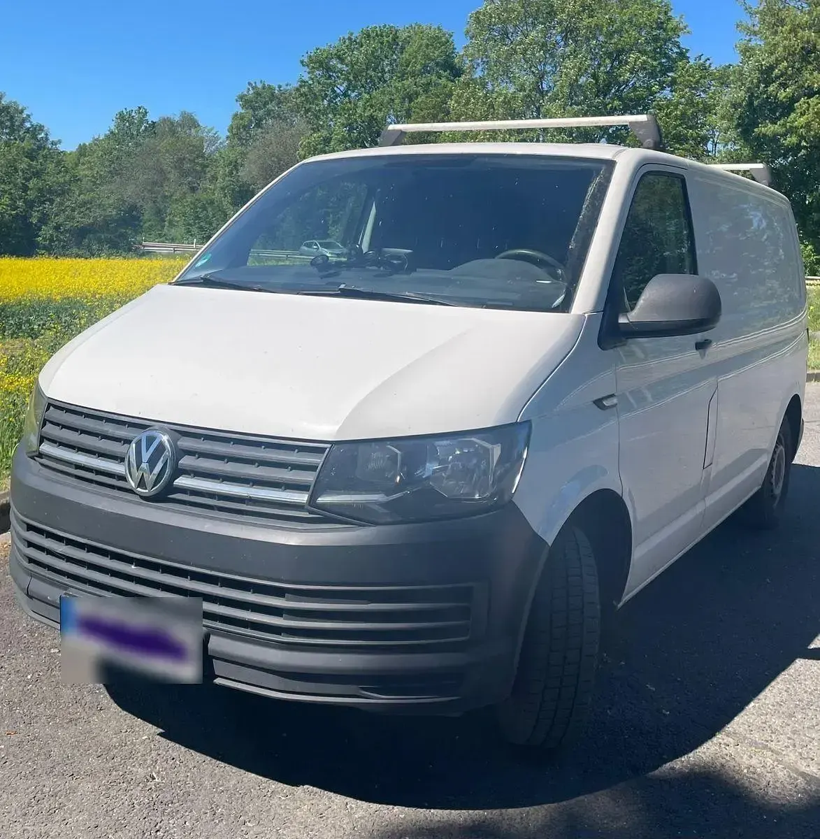 Usata VW Transporter 90 CV (66 kW) 2016 Bianco Furgone
