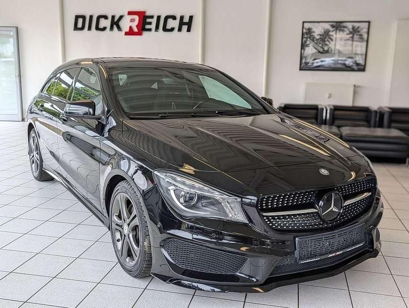 Schwarz Gebraucht 2015 Mercedes CLA220 AMG Limousine | 14.480 € (Guter Preis) - Bild 1/4