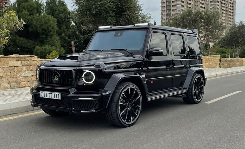 Schwarz Gebraucht 2018 Mercedes G500 SUV | 219.999 € - Bild 1/4