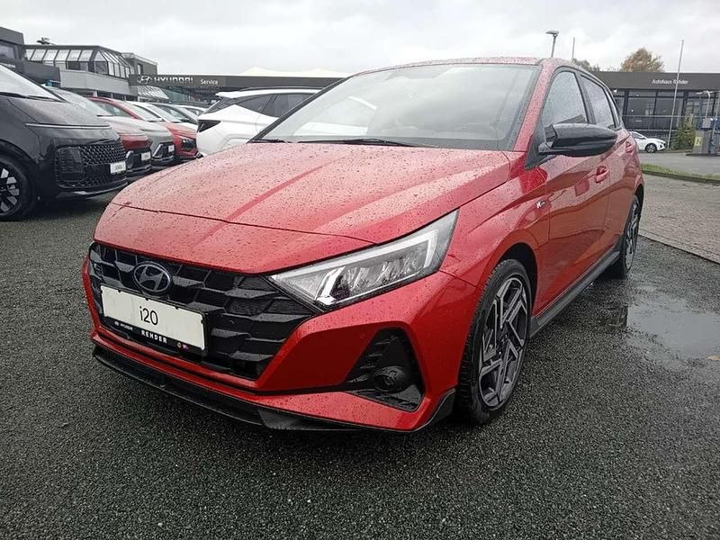 Dragon red Neu 2025 Hyundai i20 N Line Limousine | 26.500 € (Teuer) - Bild 1/4