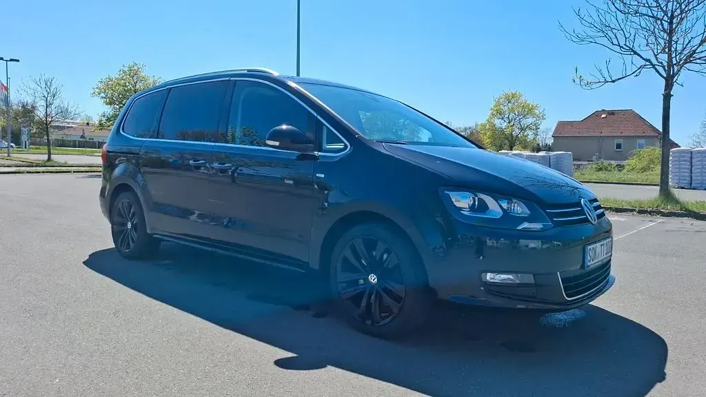Gebraucht VW Sharan 177 PS (130 kW) 2014 Schwarz Van / Kleinbus