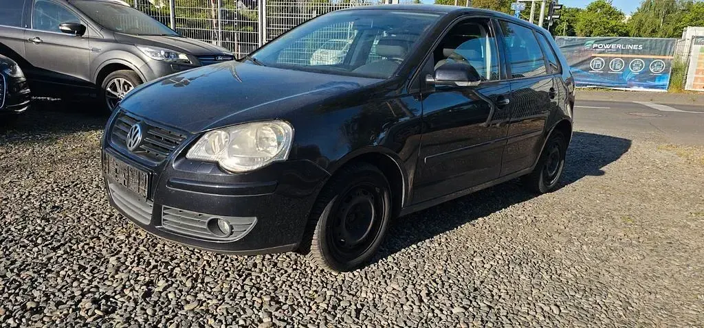 Gebraucht VW Polo United 69 PS (50 kW) 2008 Schwarz Kleinwagen
