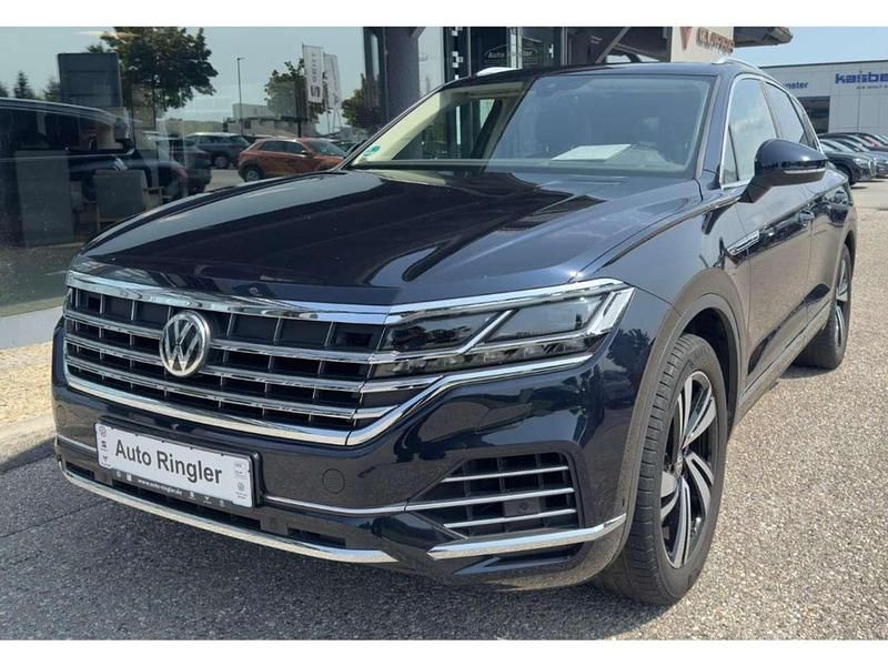 Blau Gebraucht 2019 VW Touareg Atmosphere SUV | 39.970 € (Superpreis) - Bild 1/3