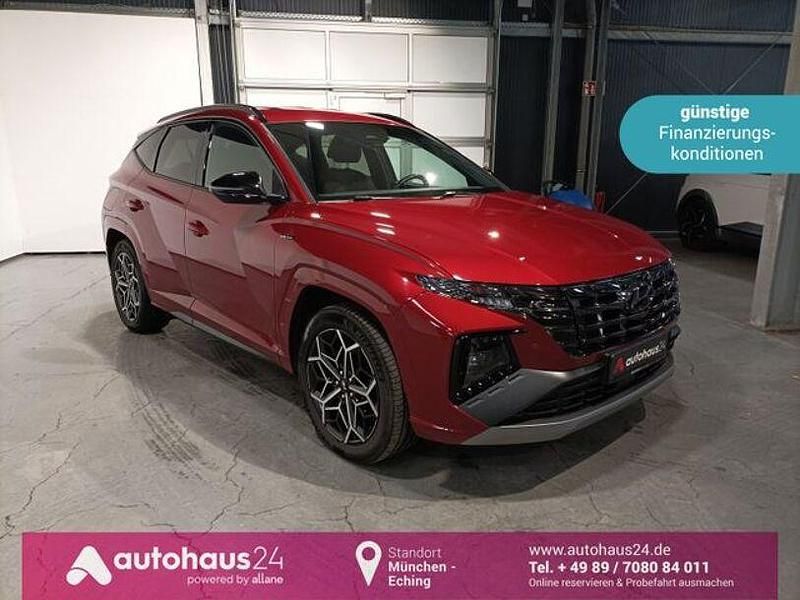 Rot Gebraucht 2022 Hyundai Tucson N Line SUV | 27.440 € (Guter Preis) - Bild 1/4