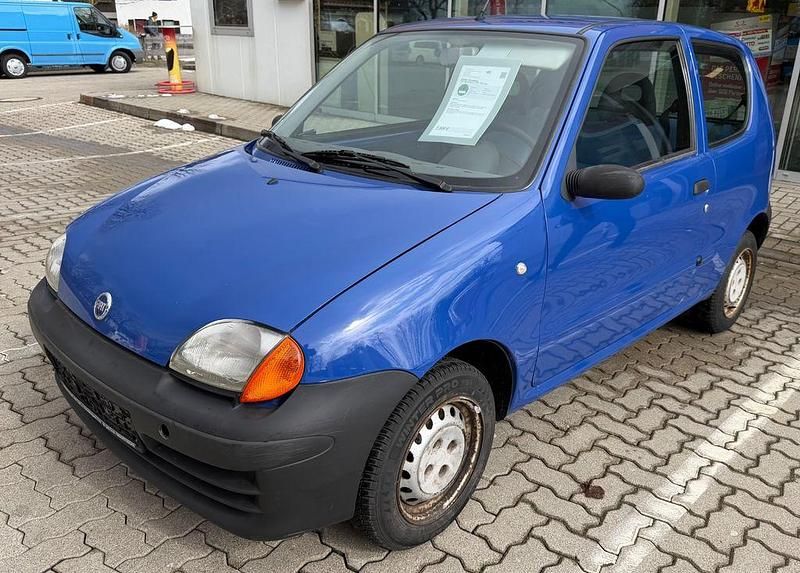 Gebraucht Fiat Seicento 54 PS (39 kW) 2001 Blau Kleinwagen