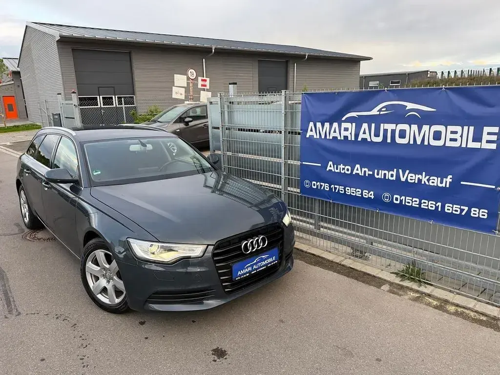 Używany Audi A6 Ambiente 177 KM (130 kW) 2014 Niebieski Kombi